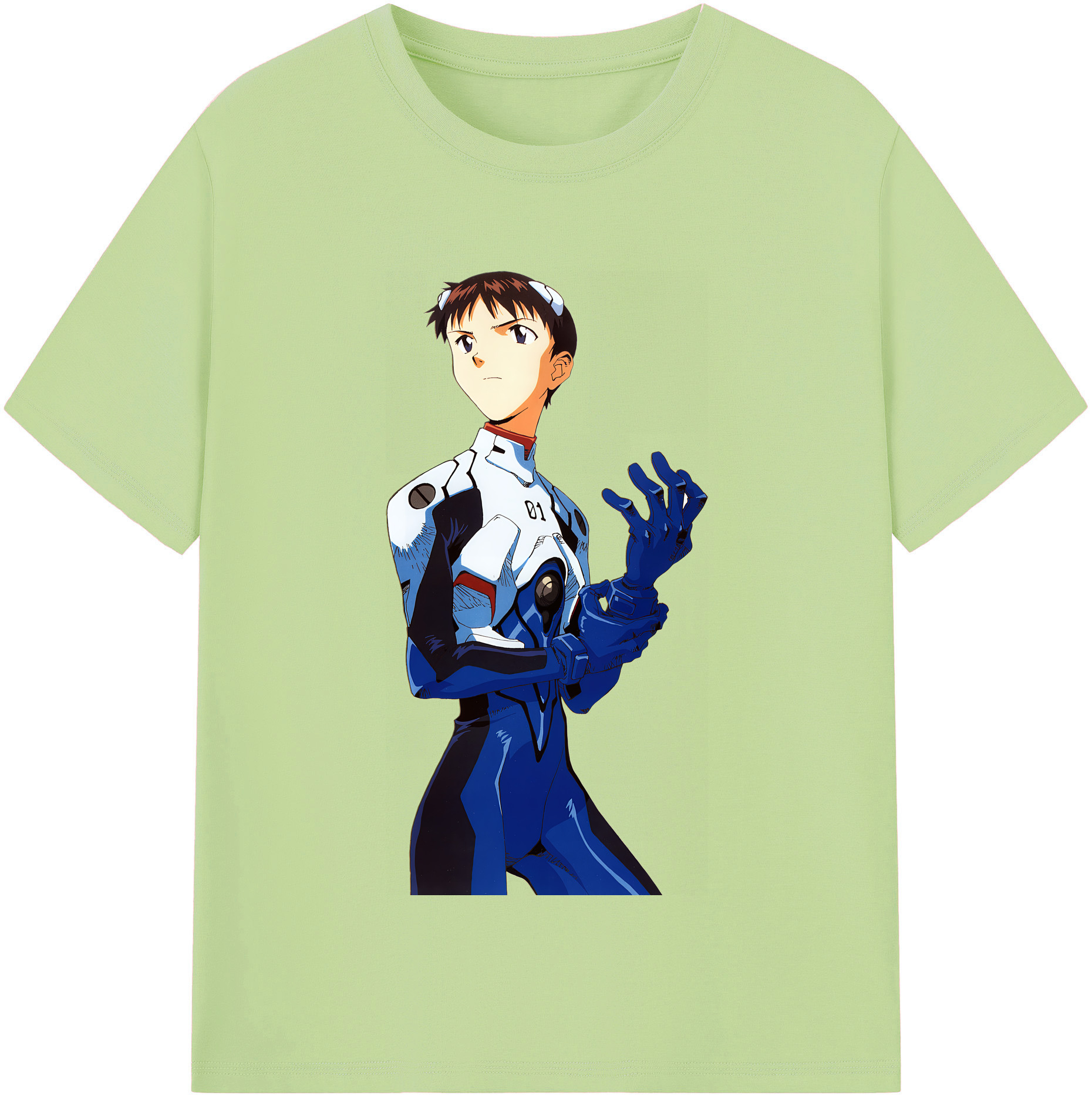 （画像用） EVA 新世紀エヴァンゲリオン 綿100％半袖Tシャツ（フロントプリント）